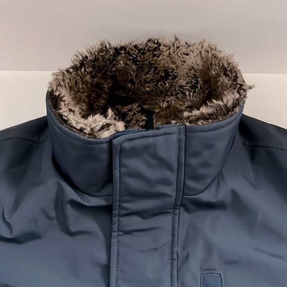 MARC JACOBS Navy Blue Faux Fur lined jacket - Picture 6 of 9